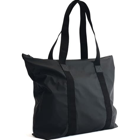 Rains Tote Shopper Bag available from Blackleaf | Black tote bag, Shopper bag, Bags