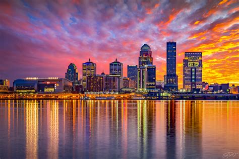 The Louisville Skyline Sunset | Louisville, Kentucky | Jared Weber ...