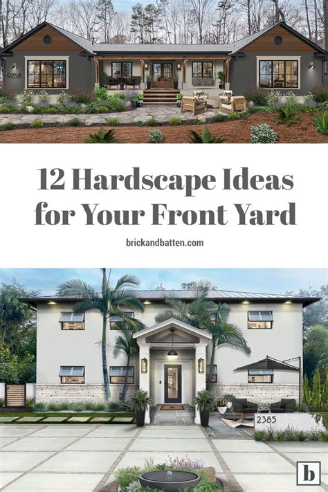 12 hardscape ideas for your front yard – Artofit