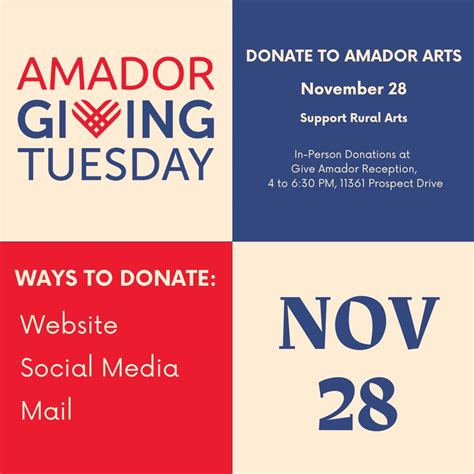 AmadorArts - Support all Amador County students this...