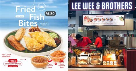 Lee Wee & Brothers has new Fried Fish Bites Nasi Lemak for S$6.80 ...