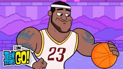 LeBron James Dribbling Exhibition | Teen Titans Go! | Cartoon Network ...