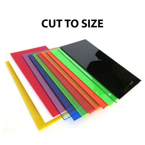 Cut-to-Size Color Acrylic Sheet - Cast | ACME Plastics, Inc.