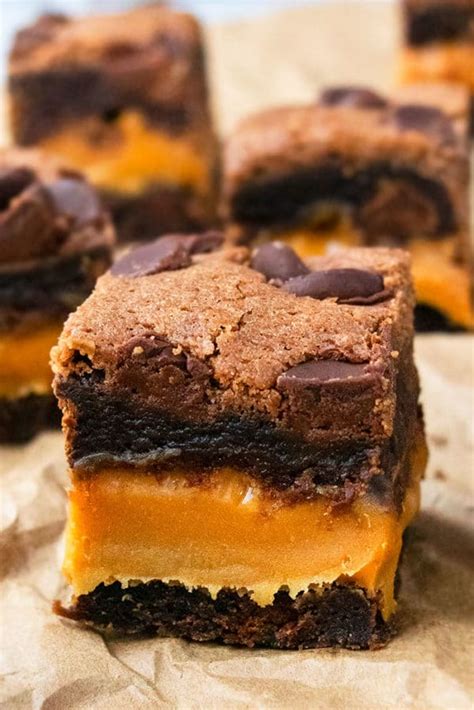 Caramel Brownies (With Brownie Mix) - CakeWhiz