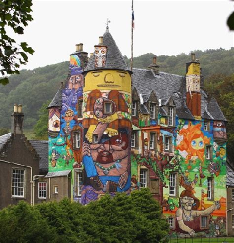 Kelburn Castle Graffiti project - Art Kaleidoscope