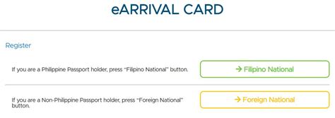 How To Obtain E-Arrival Card Philippines • The Gees Travel