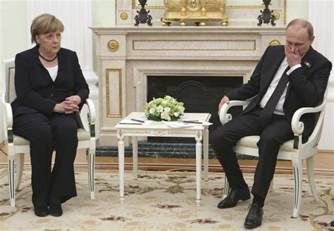 The Putin - Merkel meeting: An acknowledgment of realities — Puppet ...