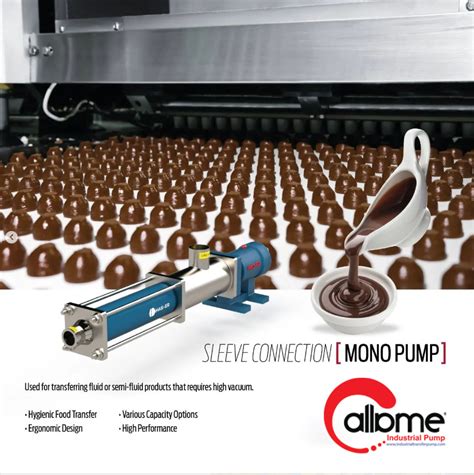 Mono pumps in food and industry - Industrial Transfer Pump Manufacturer