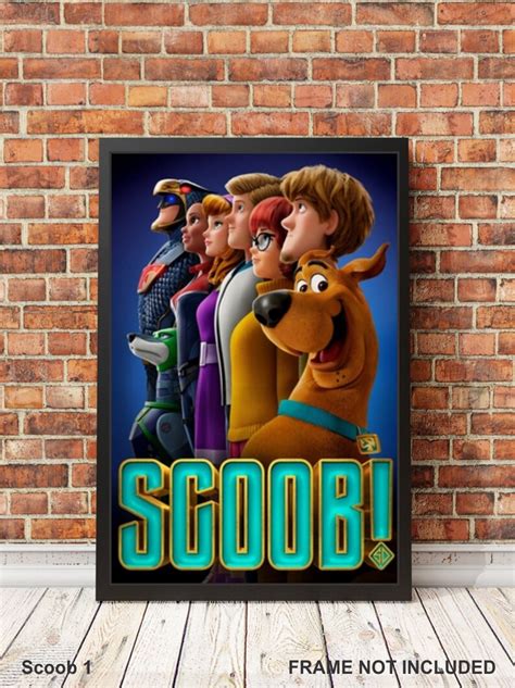 Scoob Movie Poster Home Decor Office Decor Digital Prints Gift | Etsy