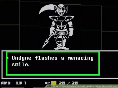 How to Spare Undyne in Undertale (Pacifist or Neutral Route)