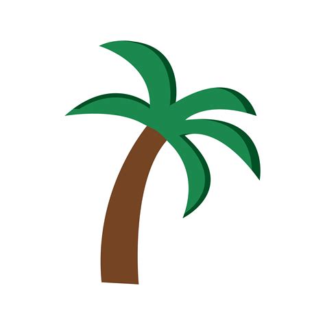 Palm Tree Vector Icon 353506 Vector Art at Vecteezy