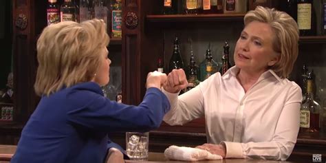 Hillary Clinton's Donald Trump Impression - Hillary Clinton SNL Skit