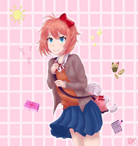 Sayori DDLC by mintywolfstudios on DeviantArt