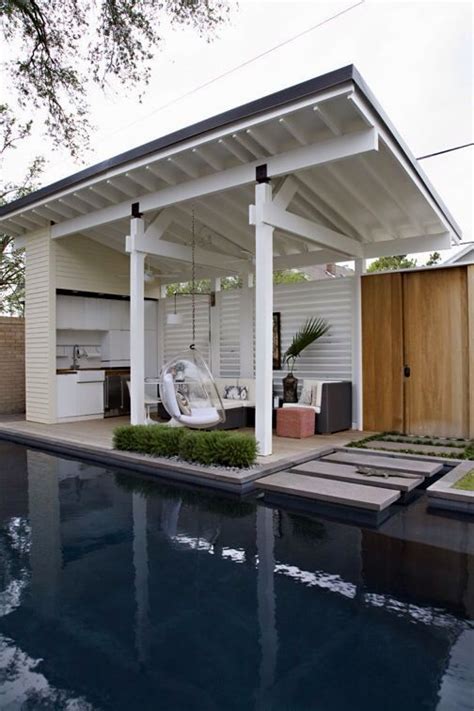 Excellent Prefab Pool House with Bathroom Photograph - HOME SWEET HOME