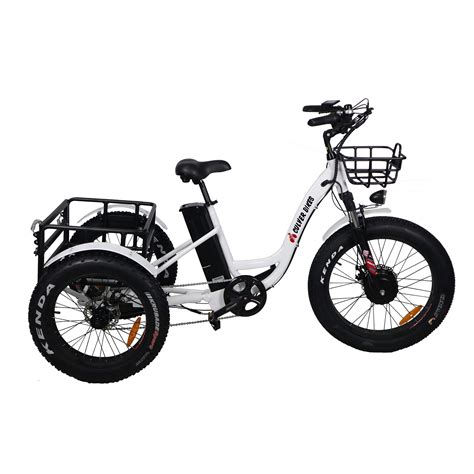 Culver Mobility - Burch Bikes Pro Electric Tricycle 24 Inch Fat Tire ...