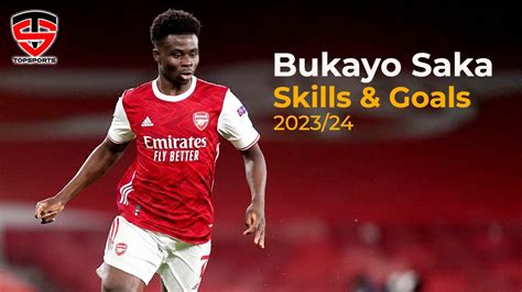 Bukayo Saka Amazing Skills And Goals 2023/24 - YouTube