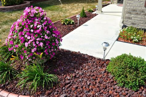 Red Lava Rock | Indianapolis Decorative Rock | McCarty Mulch