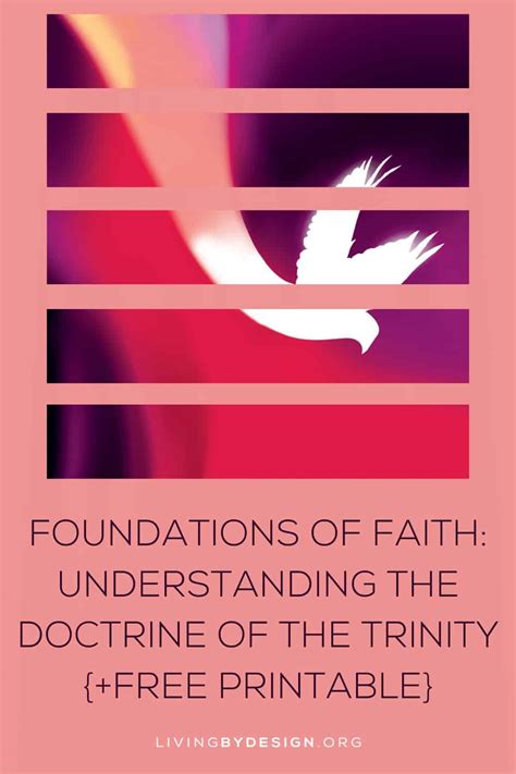 Understanding the Doctrine of the Trinity (+ Free Printable) | Foundations of Faith Series