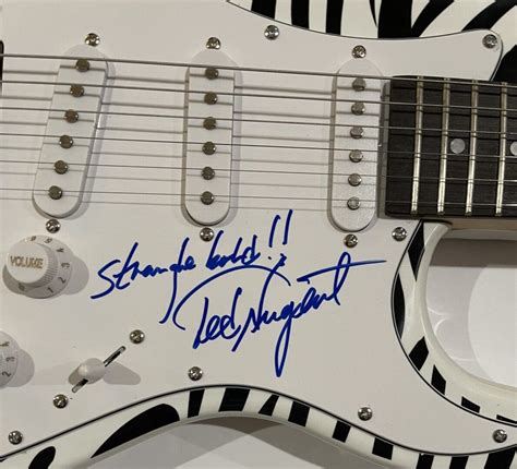 "Ted Nugent" Autographed Guitar - YourPremierMemorabilia