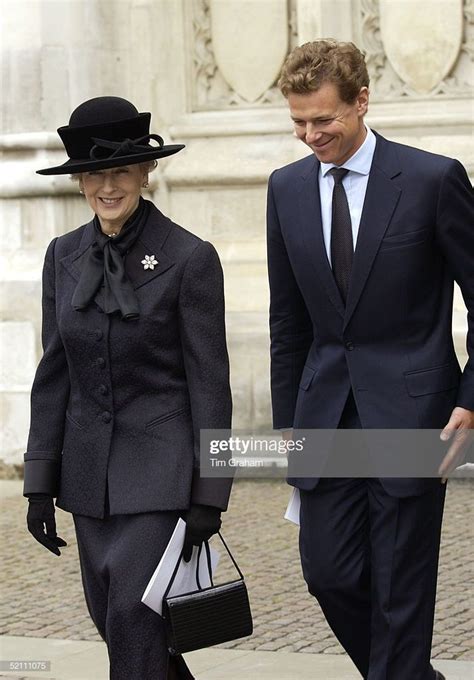 Princess Alexandra With Her Son James Ogilvy | Royal family portrait, Princess alexandra, Royal ...