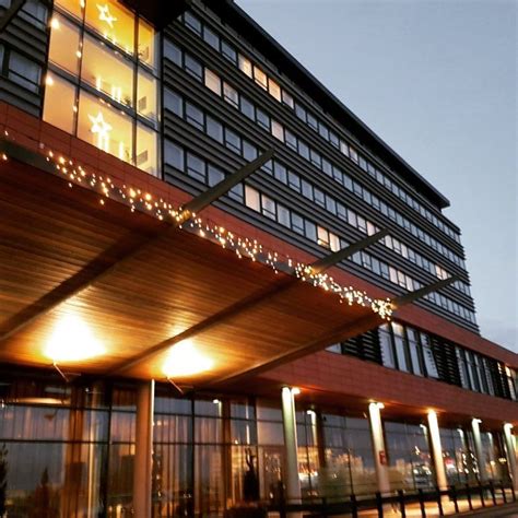 Hilton Reykjavik Nordica- located outside the city center. Lives up to the Hilton standard with ...