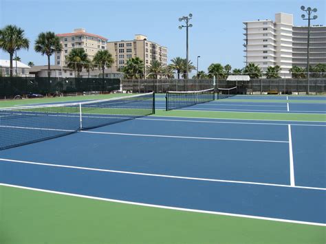 Blue_Tennis_Court - Oak Meadow Country Club