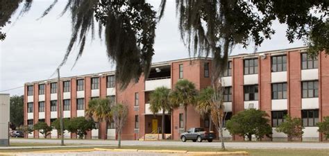 One of 2nd Recruit Training Battalion’s barracks, located across from ...