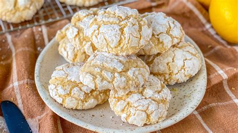 Lemon Gooey Butter Cookies Recipe | Recipe Cart