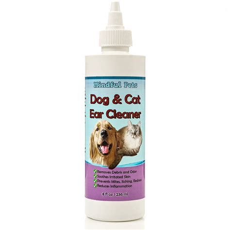 Mindful cats Ear Cleaner for Dogs and Cats, 8 oz. * Save this wonderfull item : Cat Health and ...