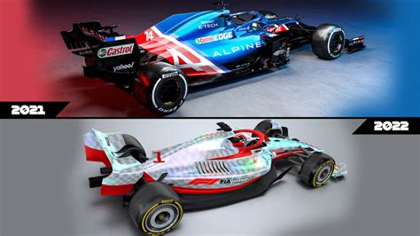 ANALYSIS: Comparing the key differences between the 2021 and 2022 F1 ...