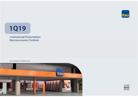 Itaú Unibanco Holding S.A. 2019 Q1 - Results - Earnings Call Slides (NYSE:ITUB) | Seeking Alpha