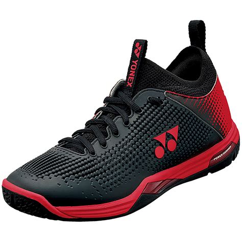 Yonex Mens Eclipsion Z 2 Badminton Shoes - Black/Red - Tennisnuts.com