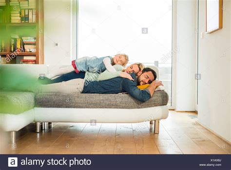 Mother Daughter Sleeping On Couch Stock Photos & Mother Daughter Sleeping On Couch Stock Images ...