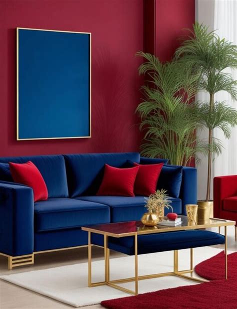 Premium Photo | Design for a chic contemporary living room