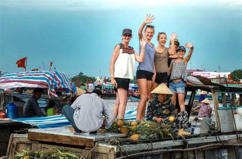 Floating Markets in Mekong Delta Floating Markets in Mekong Delta