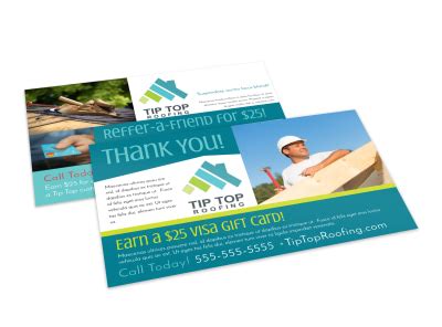 Thank You Postcard Templates | MyCreativeShop