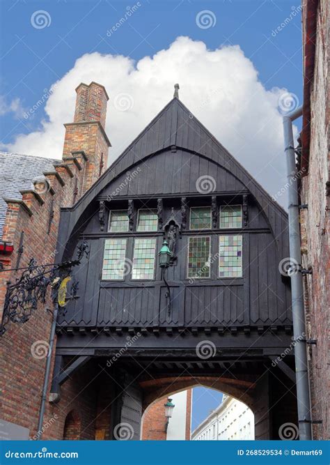 Medieval Architecture of Bruges Stock Photo - Image of architectural ...