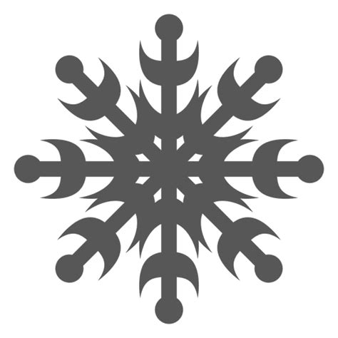Snowflake Black Transparent Background | PNG Play
