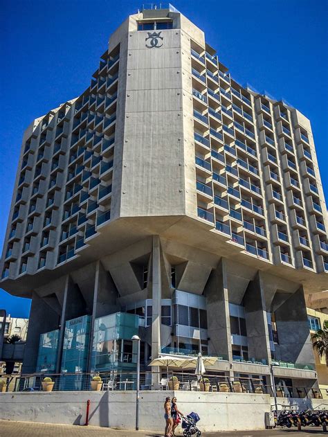 The Carlton Hotel, Tel Aviv, Israel (architect: Yaakov Rechter ...