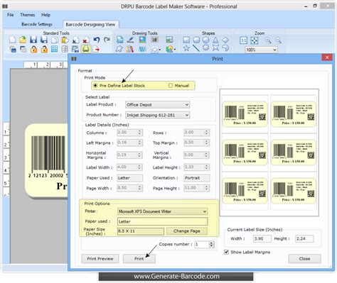 Professional Barcode Software