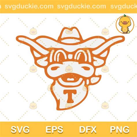 College Mascot SVG, Texas Longhorns Alternate Logo SVG