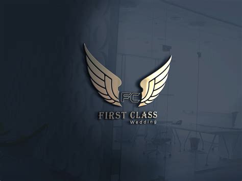 First Class Wedding Logo by Shamim Sheikh on Dribbble