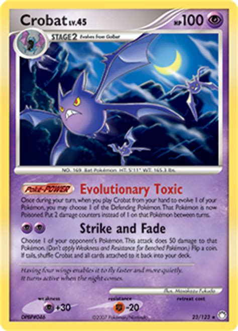 Crobat | Diamond & Pearl—Mysterious Treasures | TCG Card Database | Pokemon.com