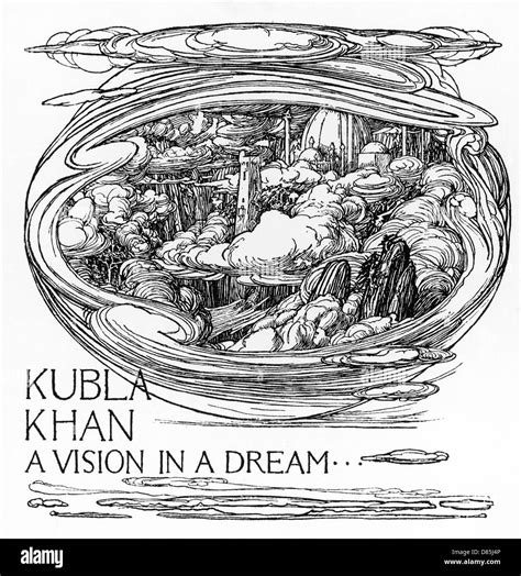 Coleridge Kubla Khan Stock Photo - Alamy