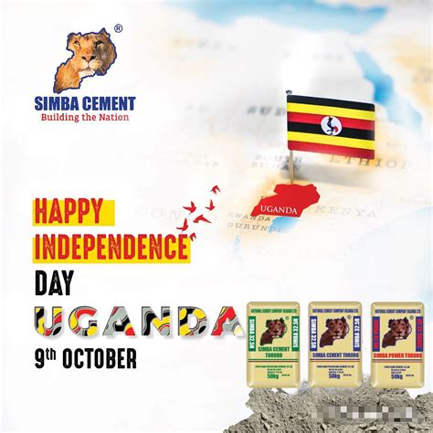 Simba Cement - Happy Independence Uganda 🇺🇬...