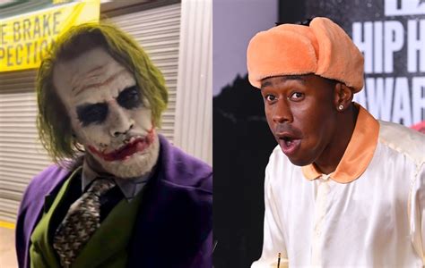 Diddy "hijacks" Halloween as Heath Ledger’s Joker – bumps into Tyler ...