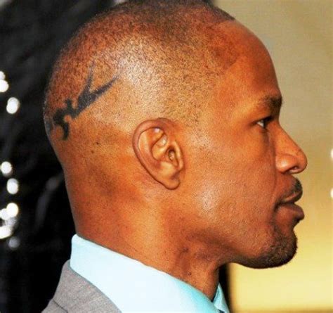 Jamie Foxx’s Head Tattoo & its Meaning – Body Art Guru | Celebrity tattoos, Jamie foxx tattoo ...