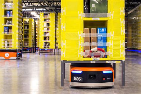 Robotisation des entrepôts : le cas du géant de l'e-commerce Amazon