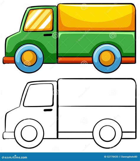 Delivery Truck Stock Vector - Image: 52778435