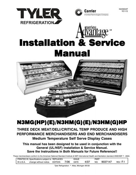 Installation & Service Manual - Hill Phoenix